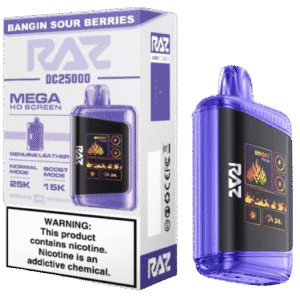 Bangin Sour Berries Raz Flavor DC25000 – Disposable
