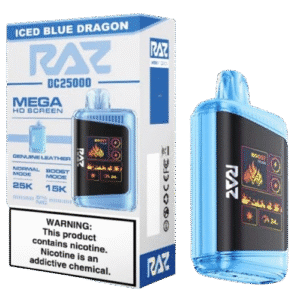 Ice Blue Dragon Raz Vape Flavor DC25000 – Disposable