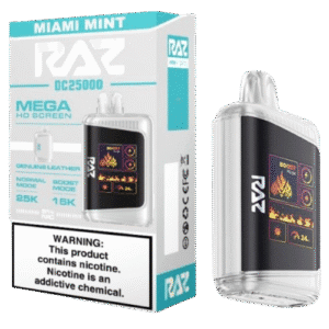 Miami Mint Raz Flavor DC25000 – Disposable