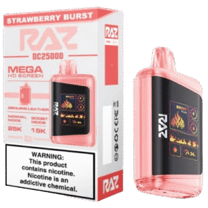 Strawberry Burst Raz DC25000 – Disposable