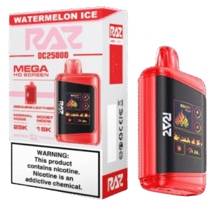 Watermelon Ice Raz Flavor DC25000 – Disposable