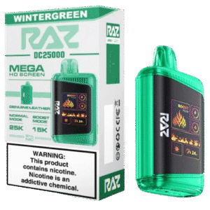 Raz Winter Green Flavor DC25000 – Disposable