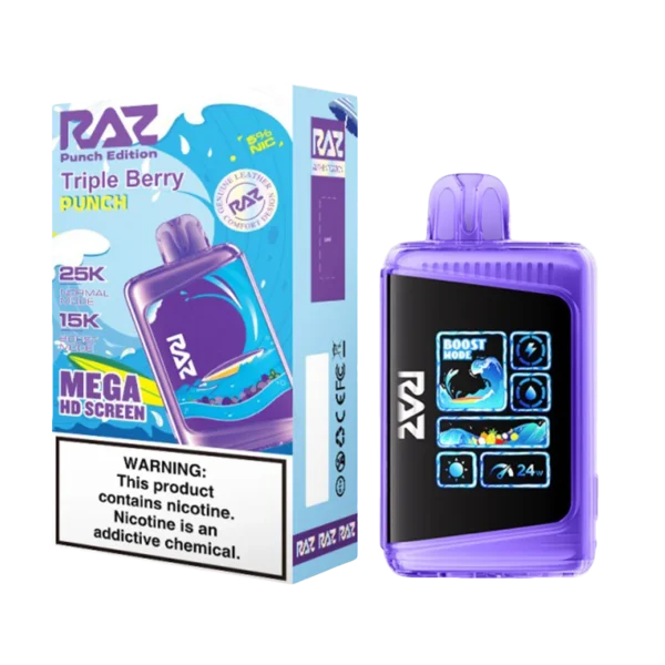 Triple Berry Punch RAZ LTX 25000 Disposable Vape