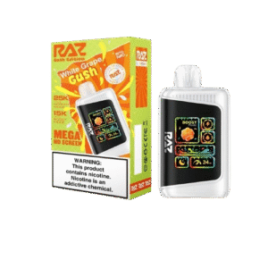 White Grape Gush Edition Raz LTX Flavor – 25K Puffs